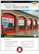 Deluxe aluminum Full View Doors Deluxe aluminum Full View Doors in Wyckoff