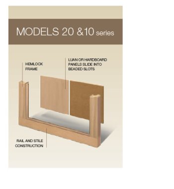 Classic Wood doors model 20 & 10 series Classic Wood doors model 20 & 10 series in Wyckoff